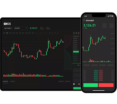 ETH价格行情页面展示